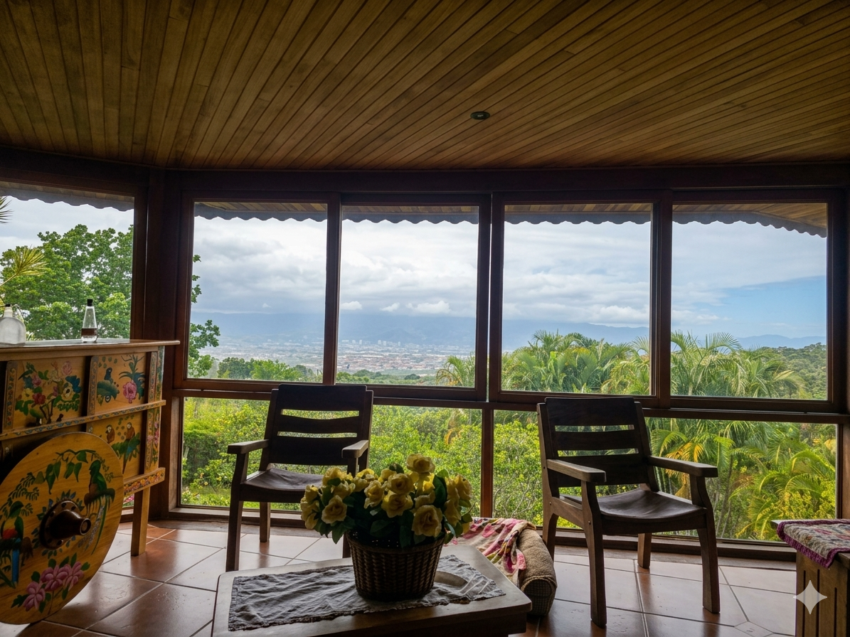 PRECIO SOLO POR EL MES DE OCTUBRE Casa de Montaña en San Rafael de Heredia | 400 m² + 6.288 m² de Terreno | Vistas